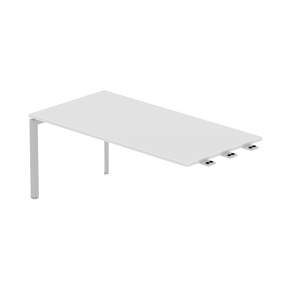Inspire 24″ or 30″ Deep x 48″ Long Inspire Return – Various Color with Silver Legs - Image 4