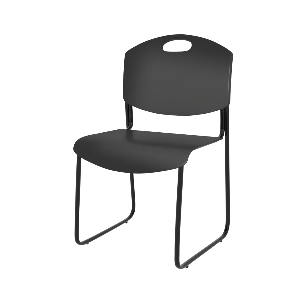 Tapp Stacking Chair with Plastic Seat - Image 4